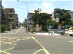 昌益清水硯的社區前道路